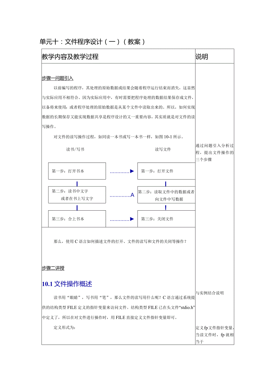 《C语言程序设计基础》教案第22课C文件程序设计（一）.docx_第2页