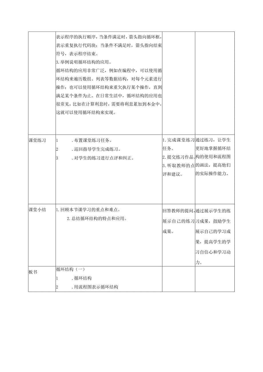 浙教版（2023）五下第13课循环结构（一）教案4（表格式）.docx_第2页