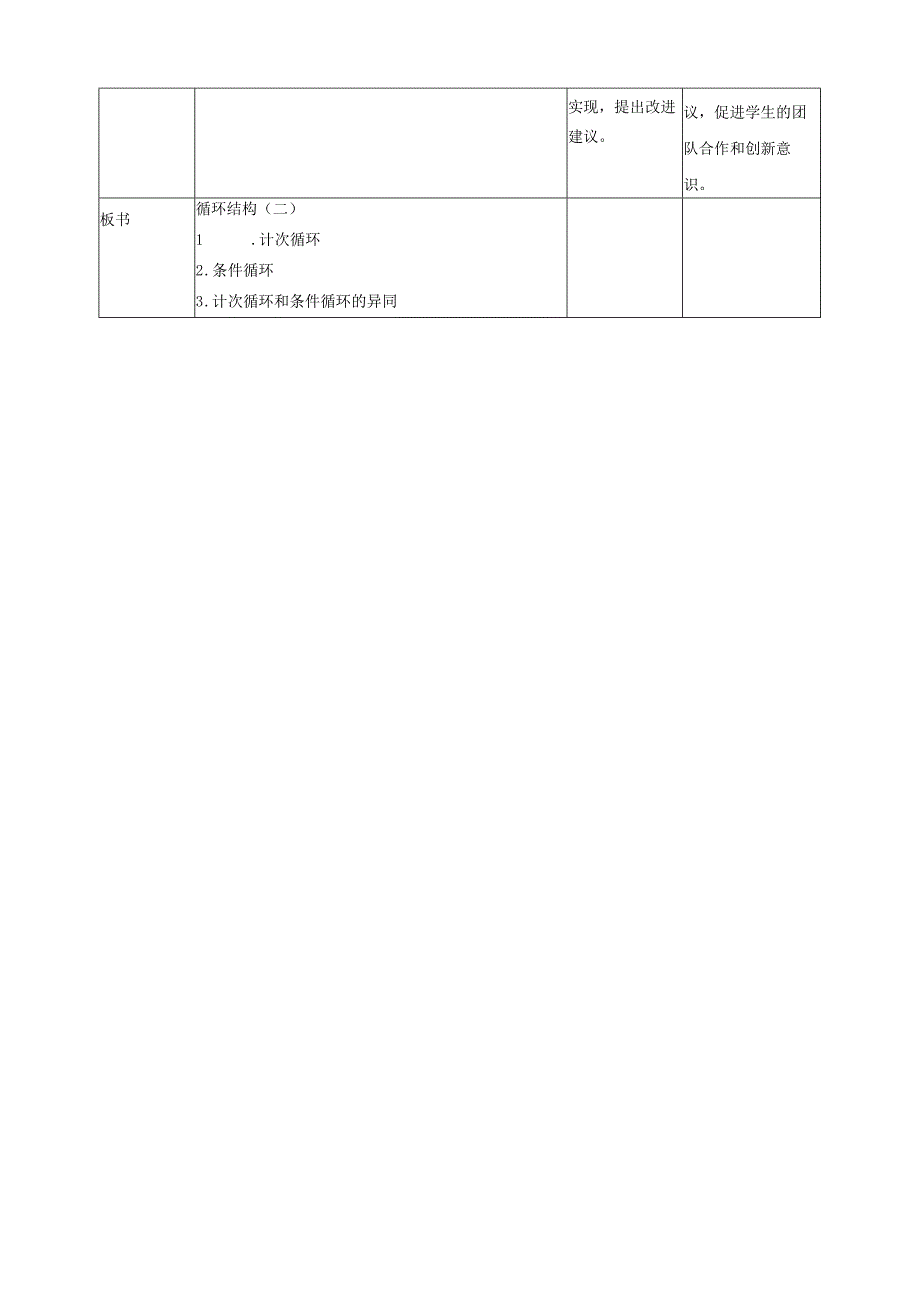 浙教版（2023）五下第13课第14课循环结构（二）教案2（表格式）.docx_第3页