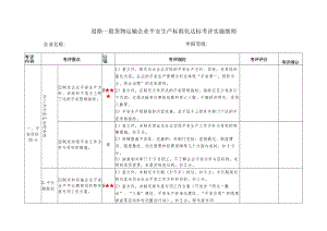 重庆道路普通货运标准化考评细则(20240709).docx