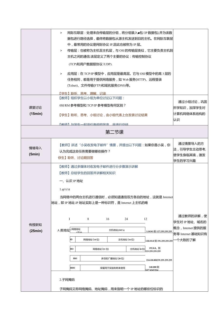 《计算机应用基础》教案第21课计算机网络基础知识（二）.docx_第3页