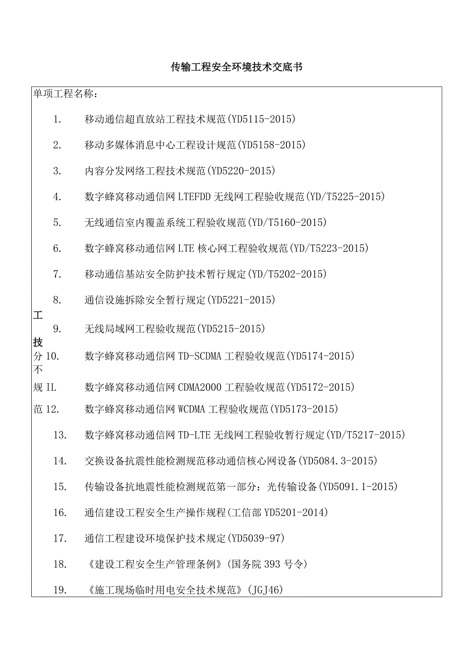 传输工程安全环境技术交底书.docx_第1页