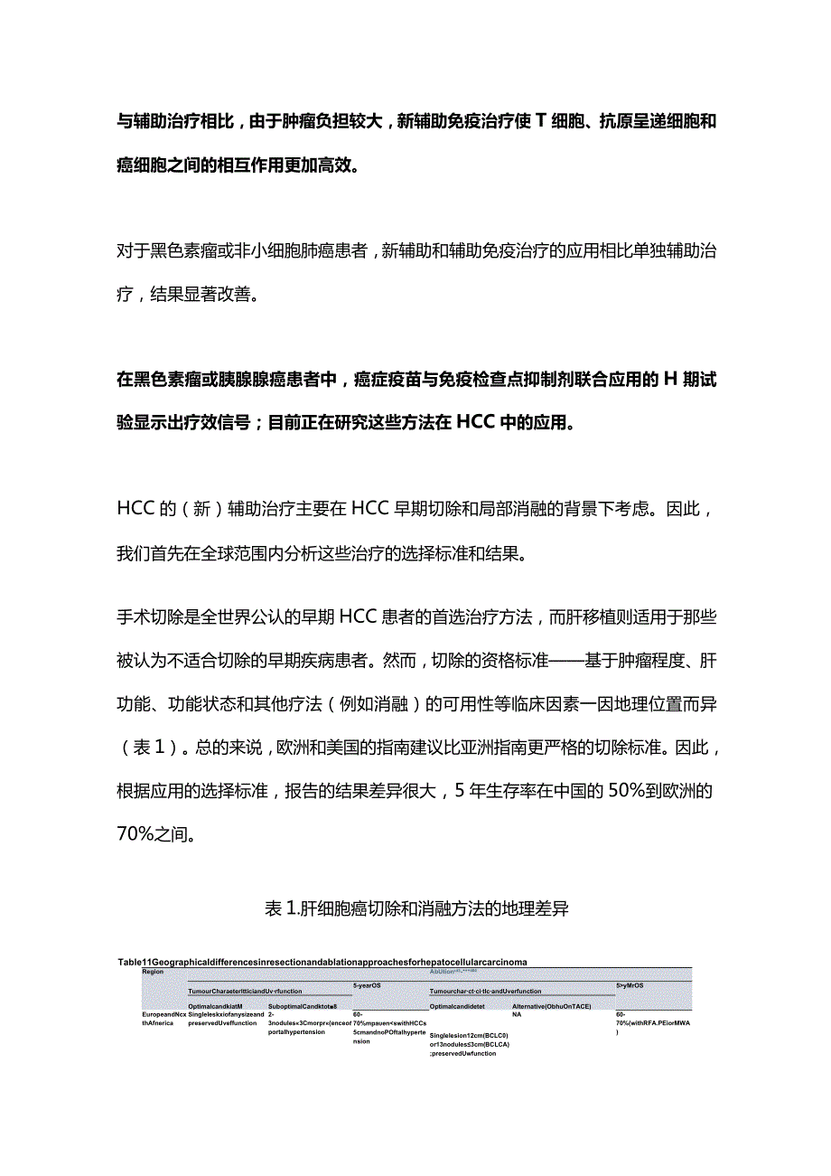 2024肝细胞癌的辅助和新辅助免疫治疗.docx_第2页