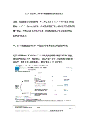 2024首版NCCN非小细胞肺癌指南更新要点.docx