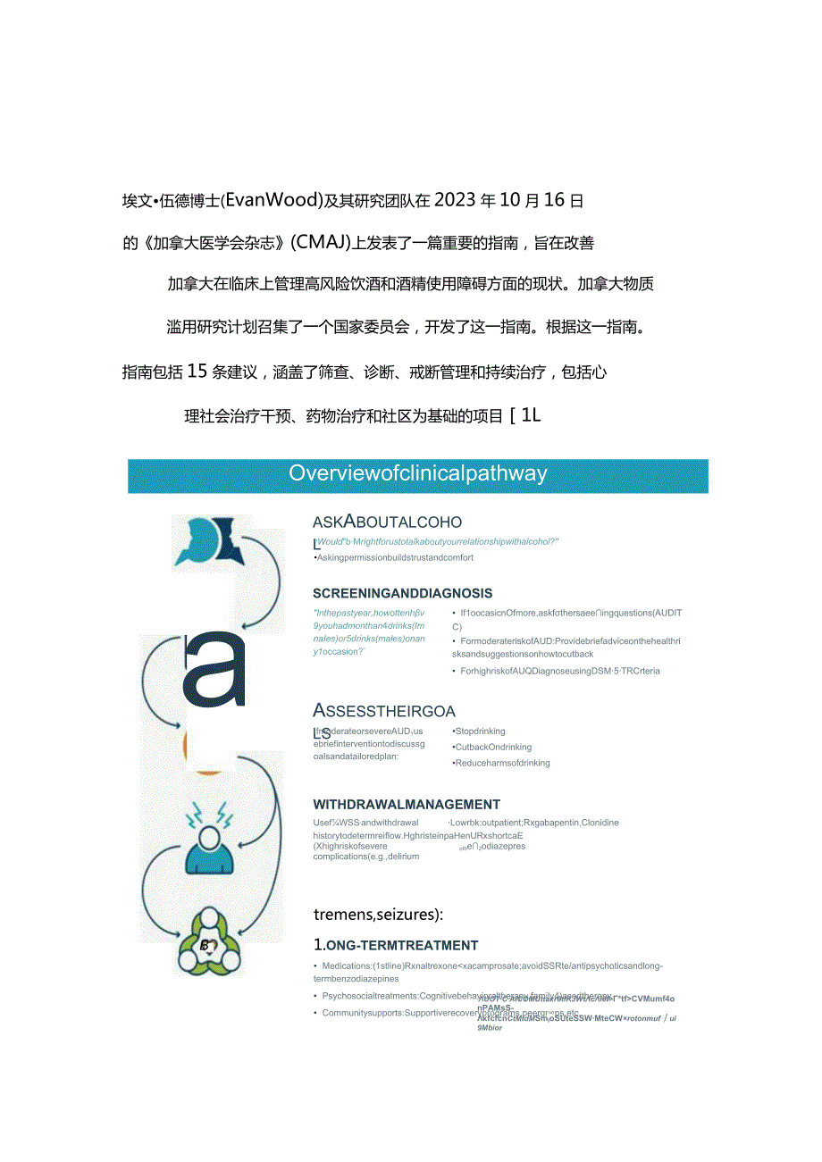 最新：高危饮酒及酒精使用障碍的临床管理指南解读2023.docx_第1页