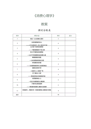 《消费心理学》教案第1课认识消费心理学.docx