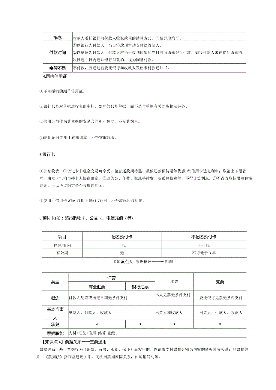 【CPA-经济法】第9章票据与支付结算法律制度知识点总结.docx_第2页