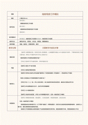 《模拟导游》教案第3课地陪导游工作模拟.docx