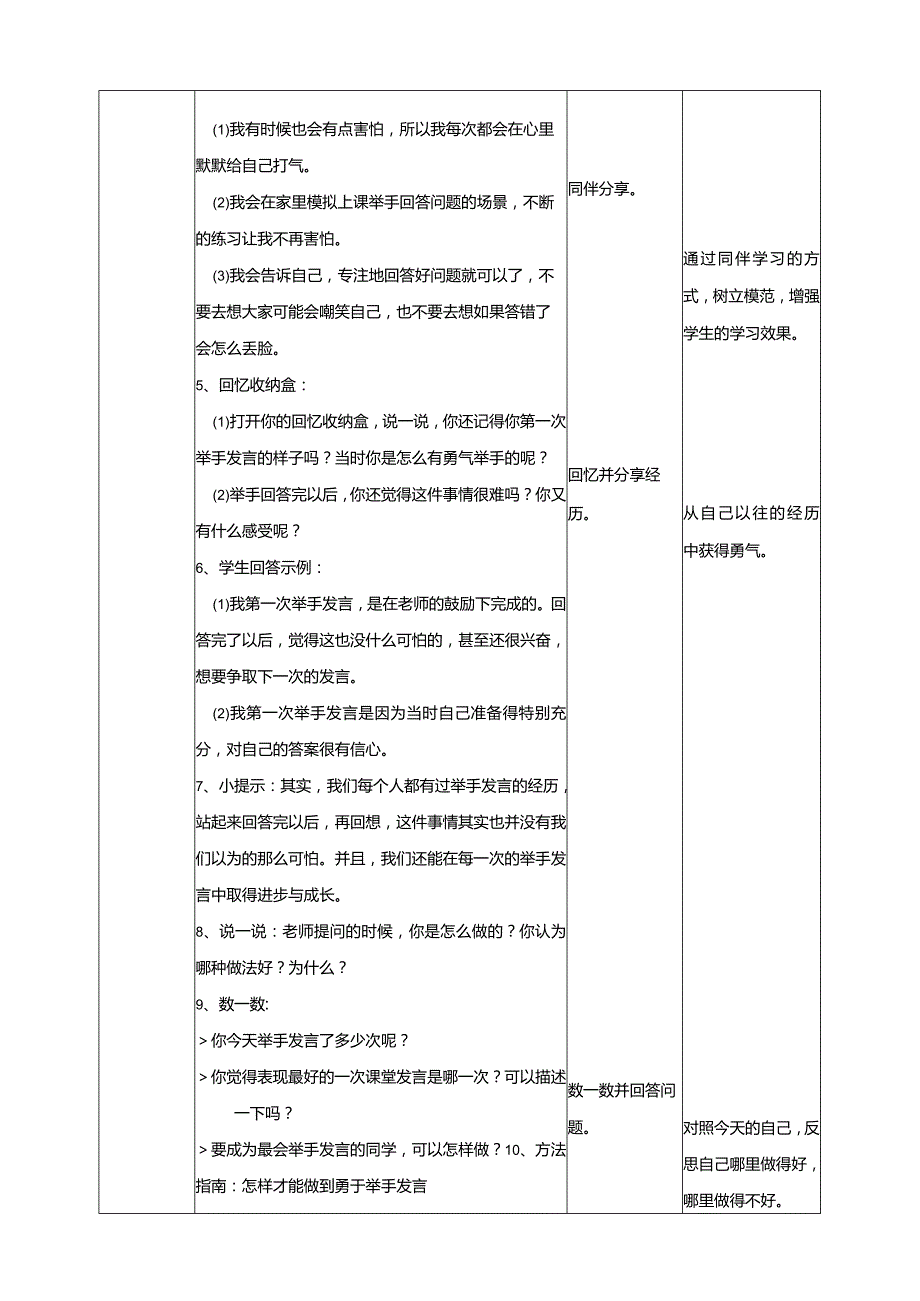 北师大版心理健康一年级下册全册教学设计教案.docx_第2页