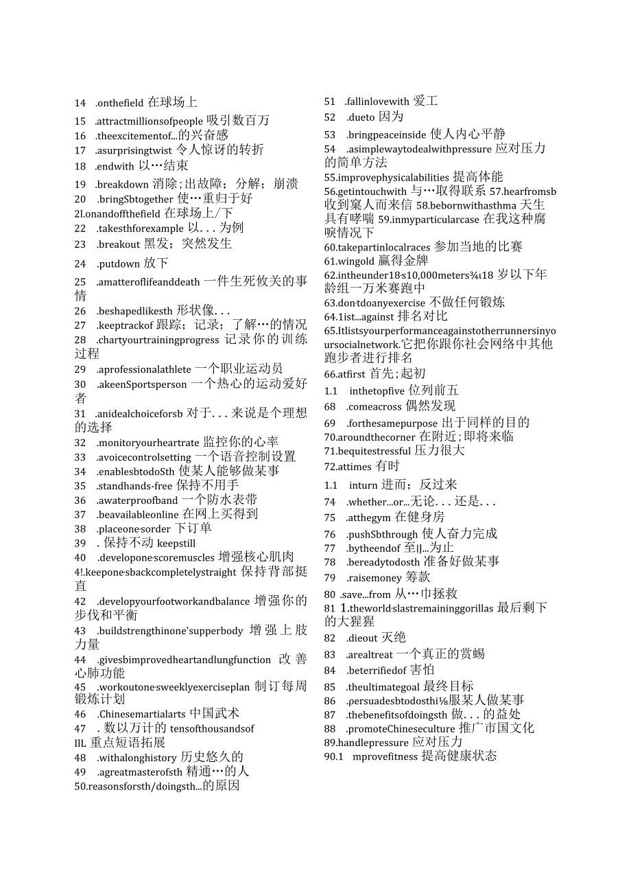 人教版（2019）选择性必修第三册Unit3EnvironmentalProtection知识清单素材.docx_第2页