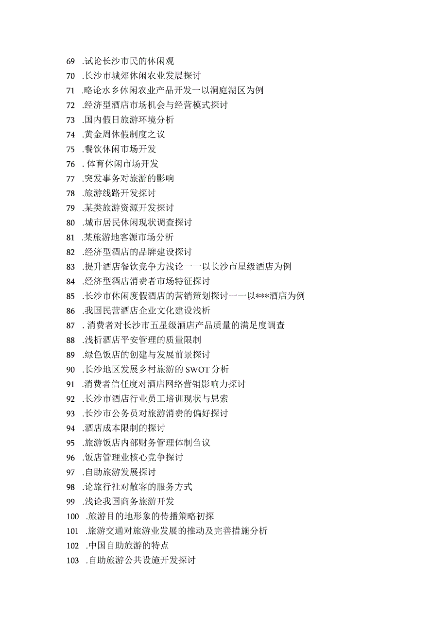 2024级旅游管理本科专业论文选题(定稿).docx_第3页