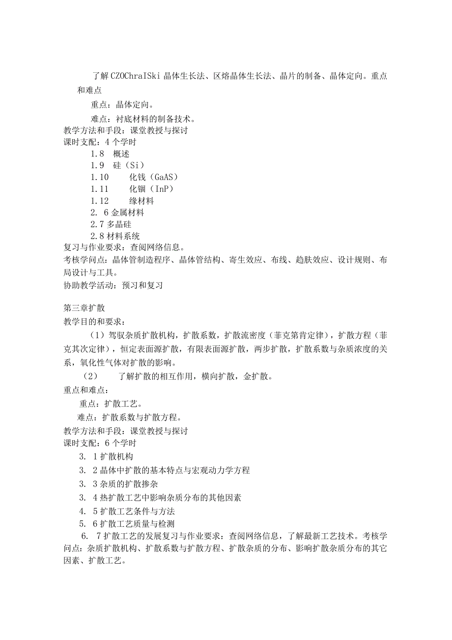 2024集成电路设计基础教学大纲.docx_第2页