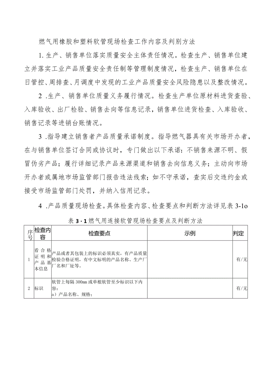 燃气用橡胶和塑料软管现场检查工作内容及判别方法.docx_第1页