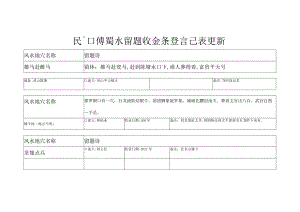 民間口傳風水留題收錄登記表更新.docx