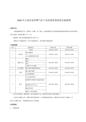 21.2024年云南省家用燃气灶产品质量监督抽查实施细则.docx