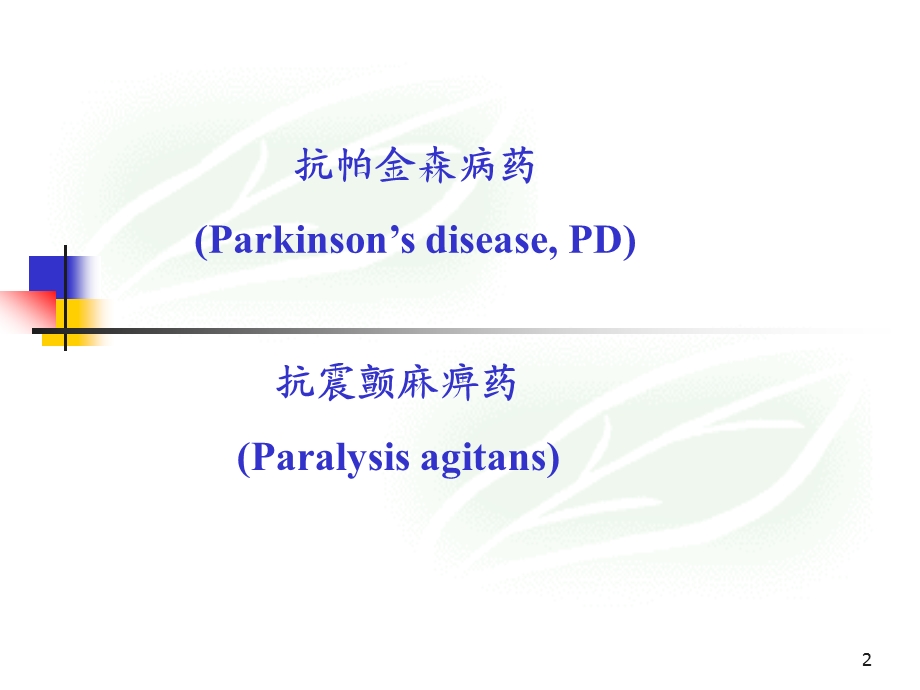 神经系统疾病的临床用药.ppt_第2页