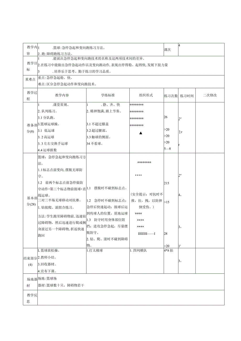 五年级下册体育教案.docx_第3页