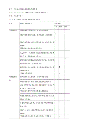 网络技术应用(绝对完整).docx