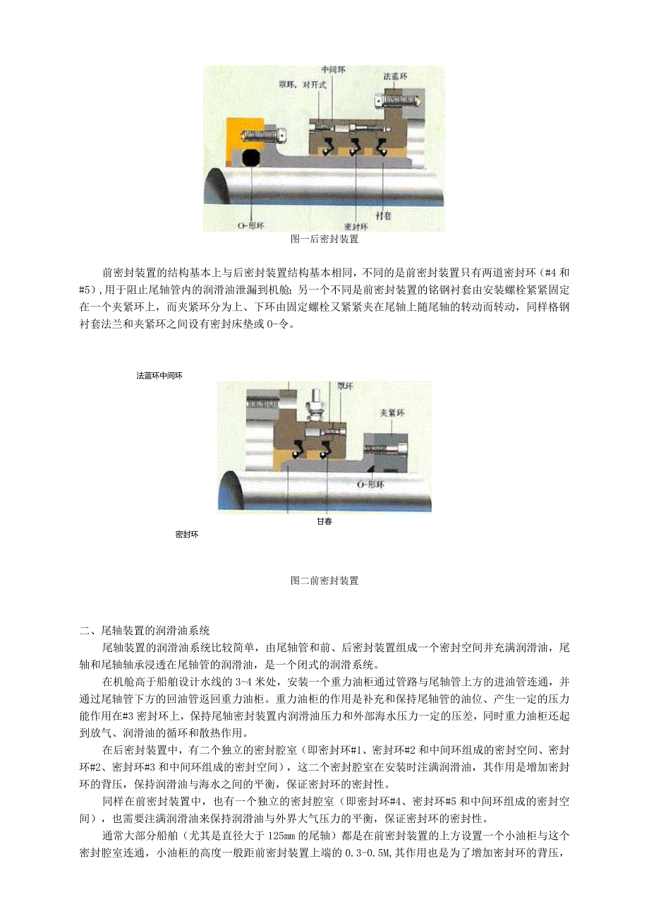 船舶尾轴密封装置的结构和漏油处理.docx_第2页