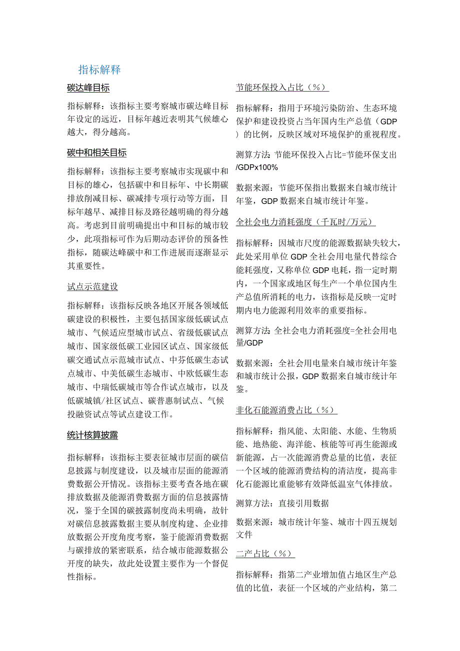 城市双碳指数指标体系（方法学）.docx_第2页