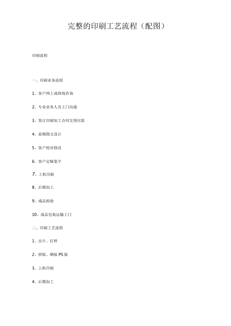 完整的印刷工艺流程.docx_第1页