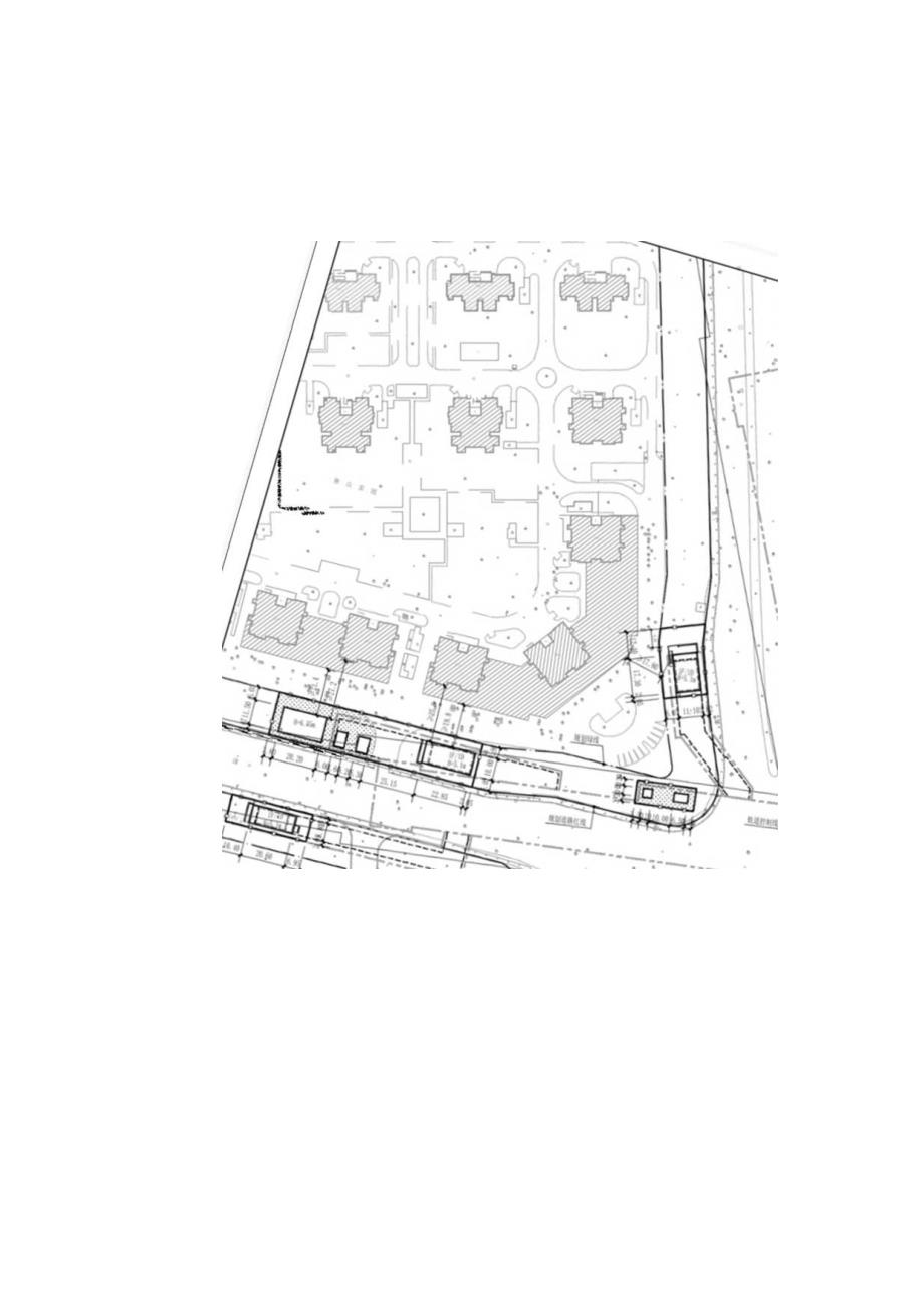 天津市地下铁道集团有限公司天津地铁6号线工程（梅林路站-咸水沽西站）渌水道站车站附属地上部分建设工程设计方案批前公示总平面图.docx_第2页