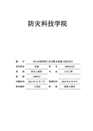 凉山州施工组织设计.doc