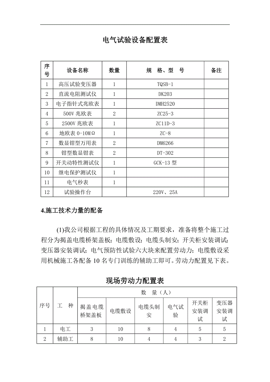 南京港龙潭港区四期工程部分码头供电工程施工组织设计.doc_第3页