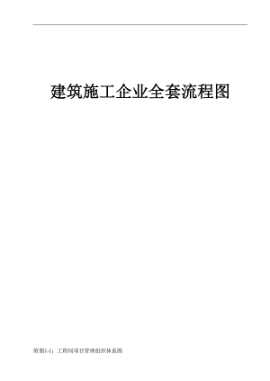 【精品】建筑施工企业全套流程图.doc