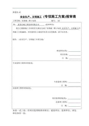 名港城二期1标段模板工程施工组织设计.doc