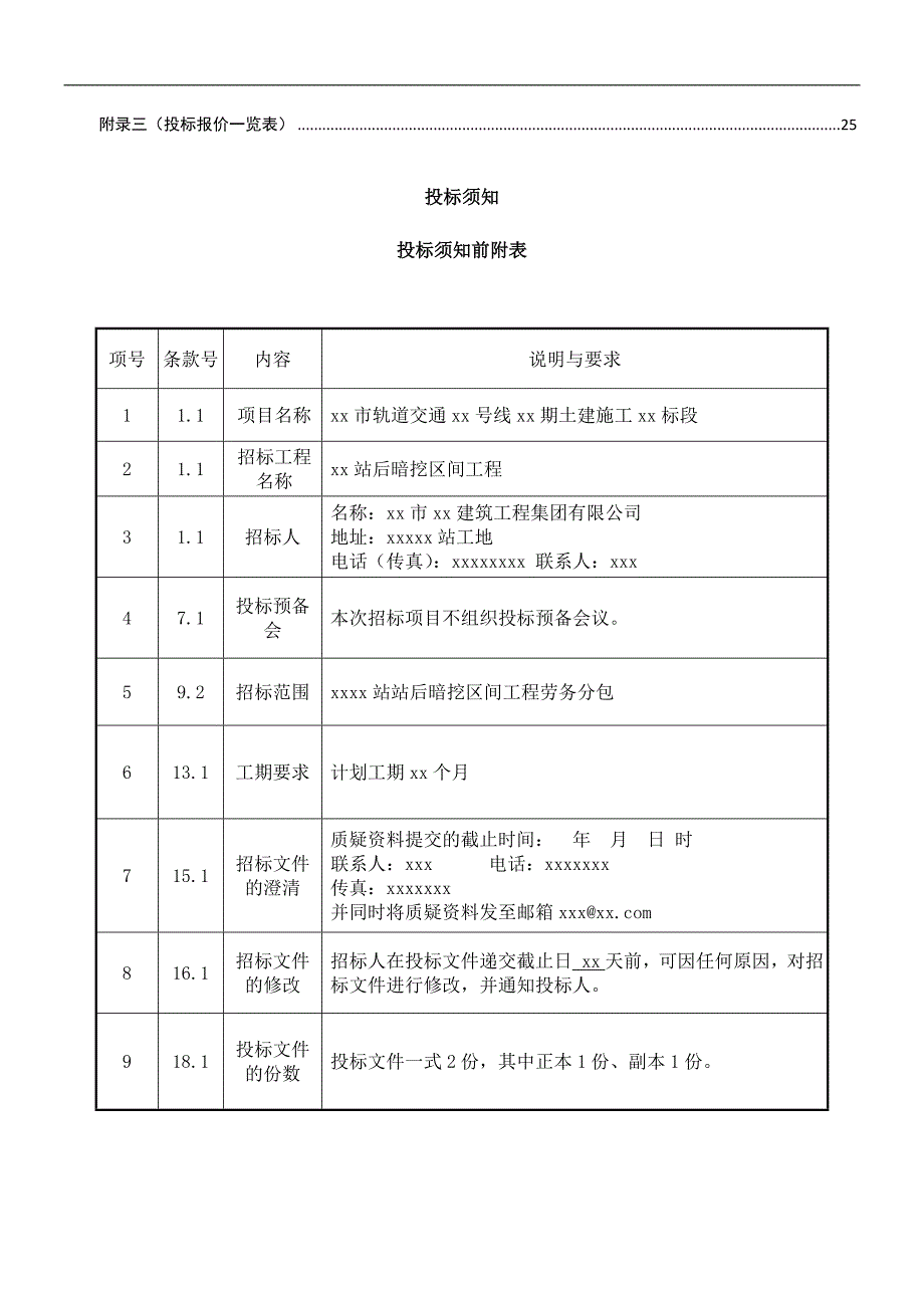 XX市轨道交通xx号线xx期土建施工XX标段xxx站站后暗挖区间工程劳务招标文件.doc_第3页