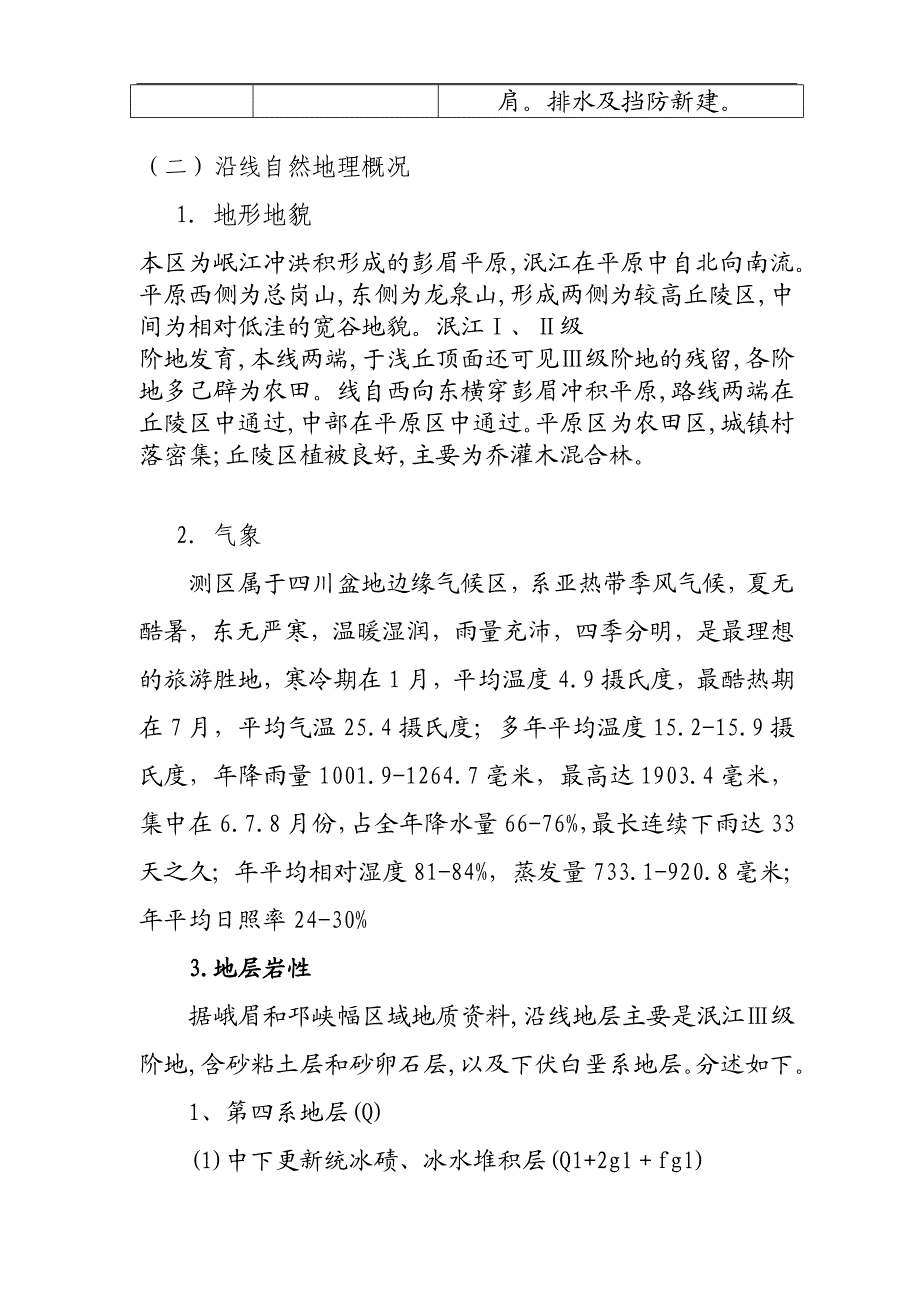 农村公路灾后重建及灾后安置点对外通道工程施工组织设计四川水泥砼路面.doc_第3页