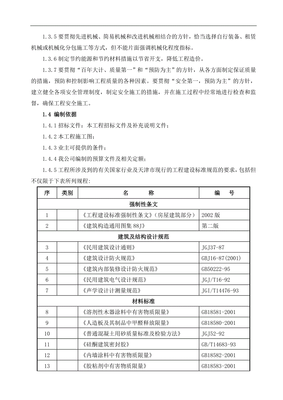 某休闲场馆室内装修工程施工组织设计天津争创海河杯.doc_第2页