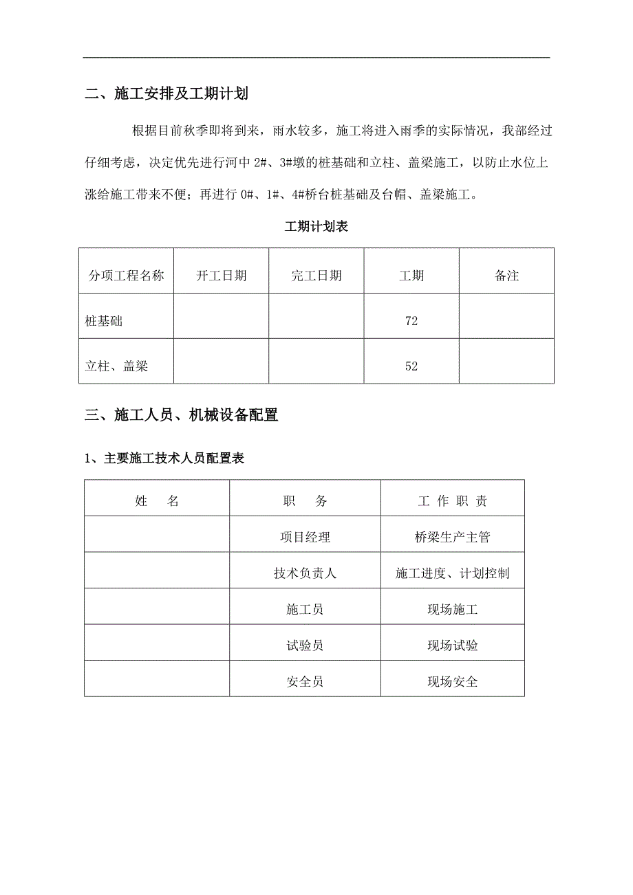 某中桥基础及下部构造施工技术方案.doc_第2页