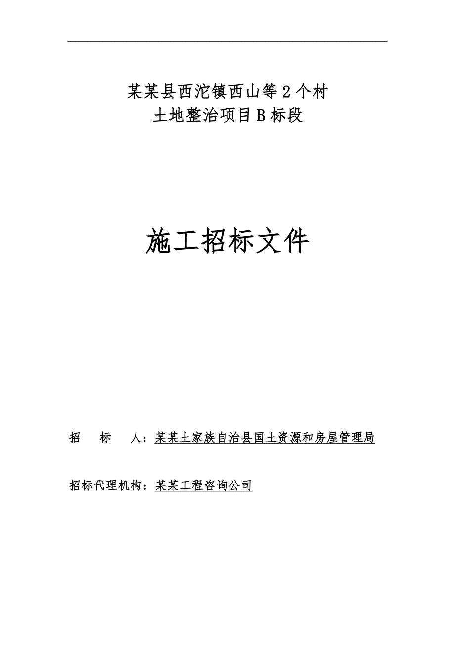 某土地整治项目施工招标文件.doc_第1页