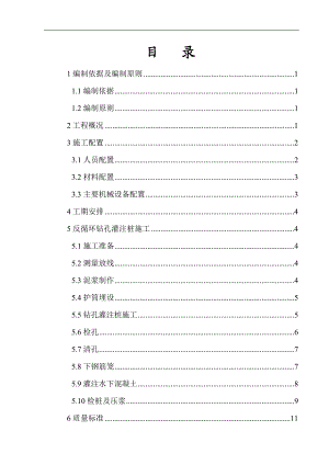 某城市道路桥梁工程钻孔灌注桩基础施工方案(反循环钻孔灌注桩).doc