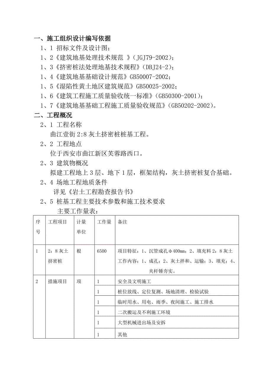 某灰土挤密桩基工程施工方案.doc_第2页