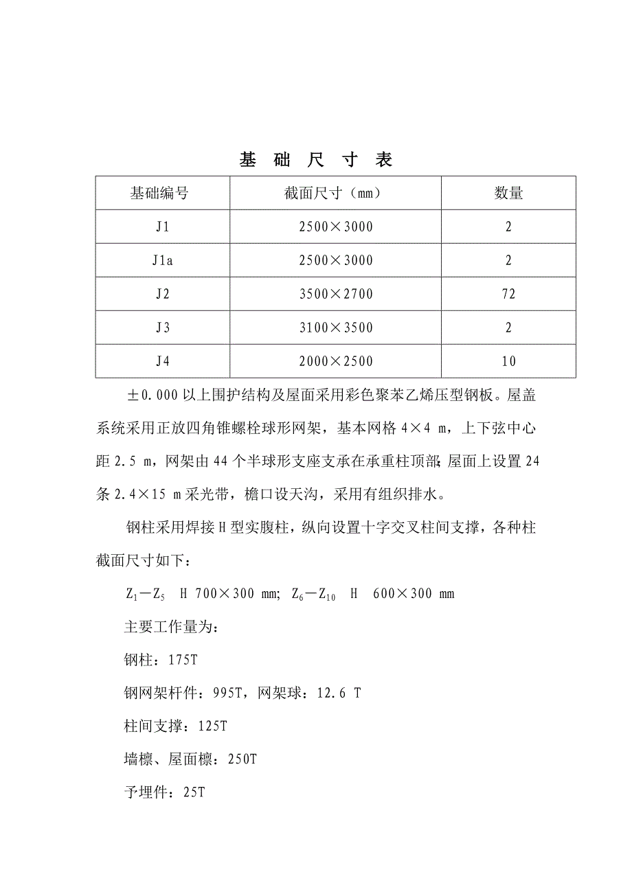 某科研交流展示中心展示库和综合管理室轻钢网架结构施工方案.doc_第3页