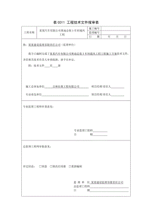 某车间通风管道工程施工方案.doc