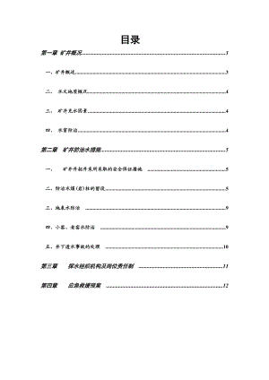 煤矿防治水工程设计和施工安全技术措施.doc