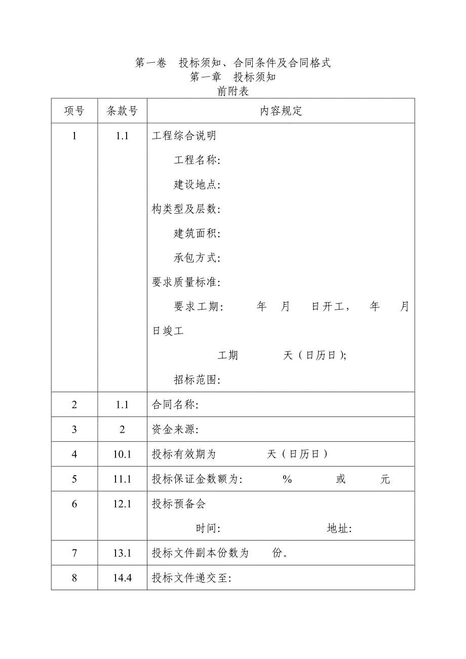 绿化工程施工邀请招标投标文件范本.doc_第2页