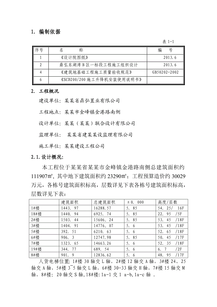 楼房工程人货电梯基础施工方案.doc_第2页