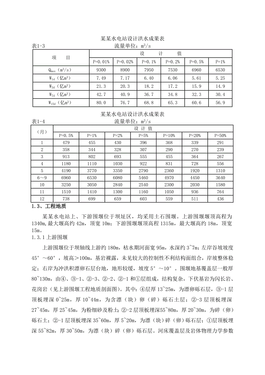 泸定水电站围堰施工组织设计.doc_第3页