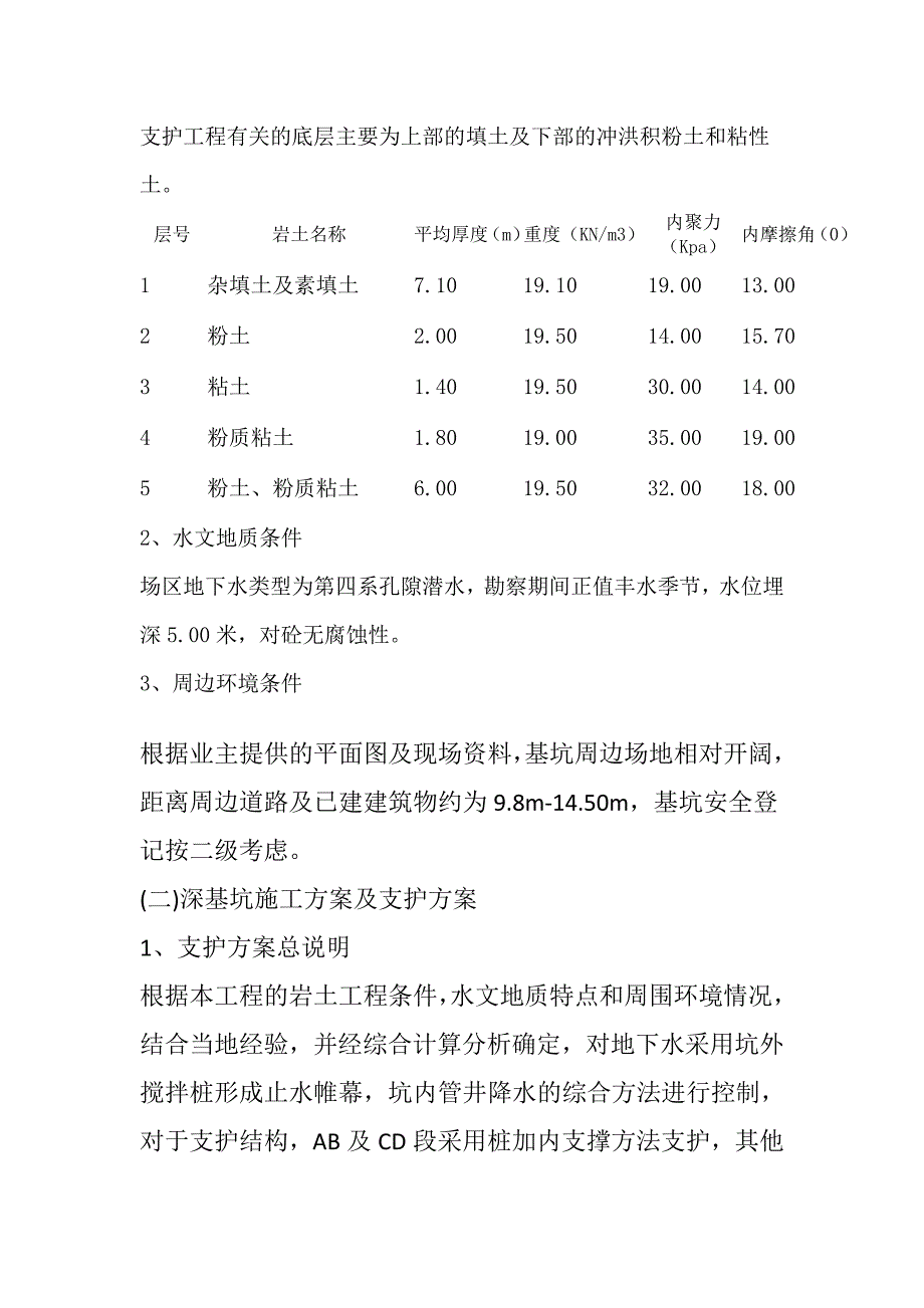 立交桥泵站深基坑施工应急预案.doc_第2页