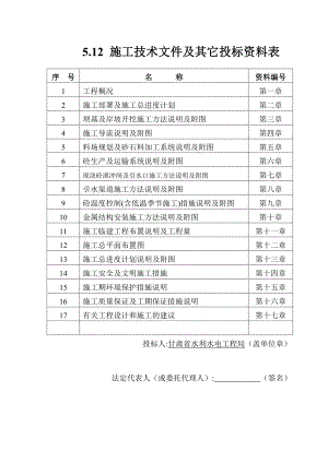 龙山沟沟水电站施工组织设计1.doc