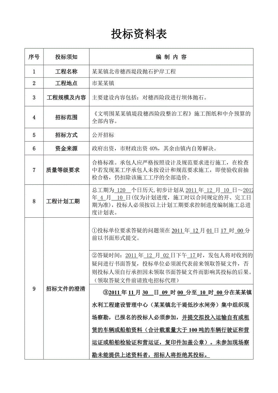 广东某堤段抛石护岸工程施工招标文件.doc_第2页