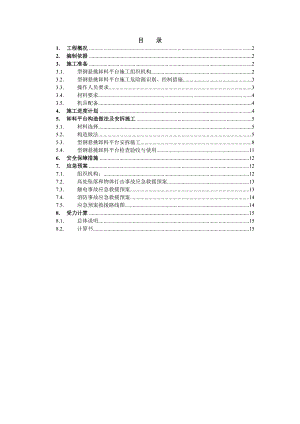 江苏某物流园多层商铺型钢悬挑卸料平台施工方案(附示意图、三维效果图、计算书).doc