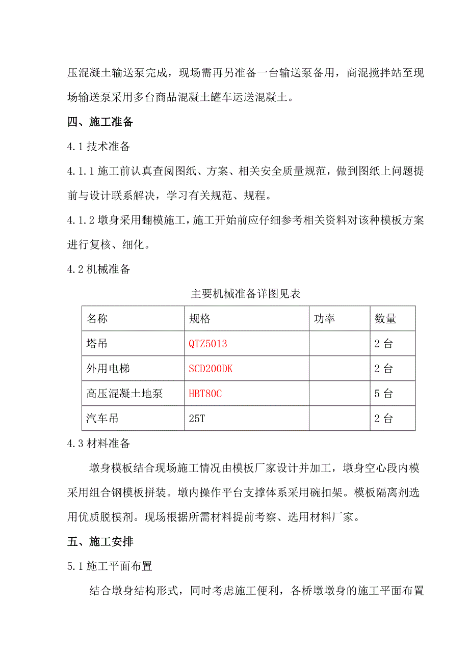 河北某高速公路合同段桥梁桥墩施工方案(转体桥、附示意图).doc_第3页