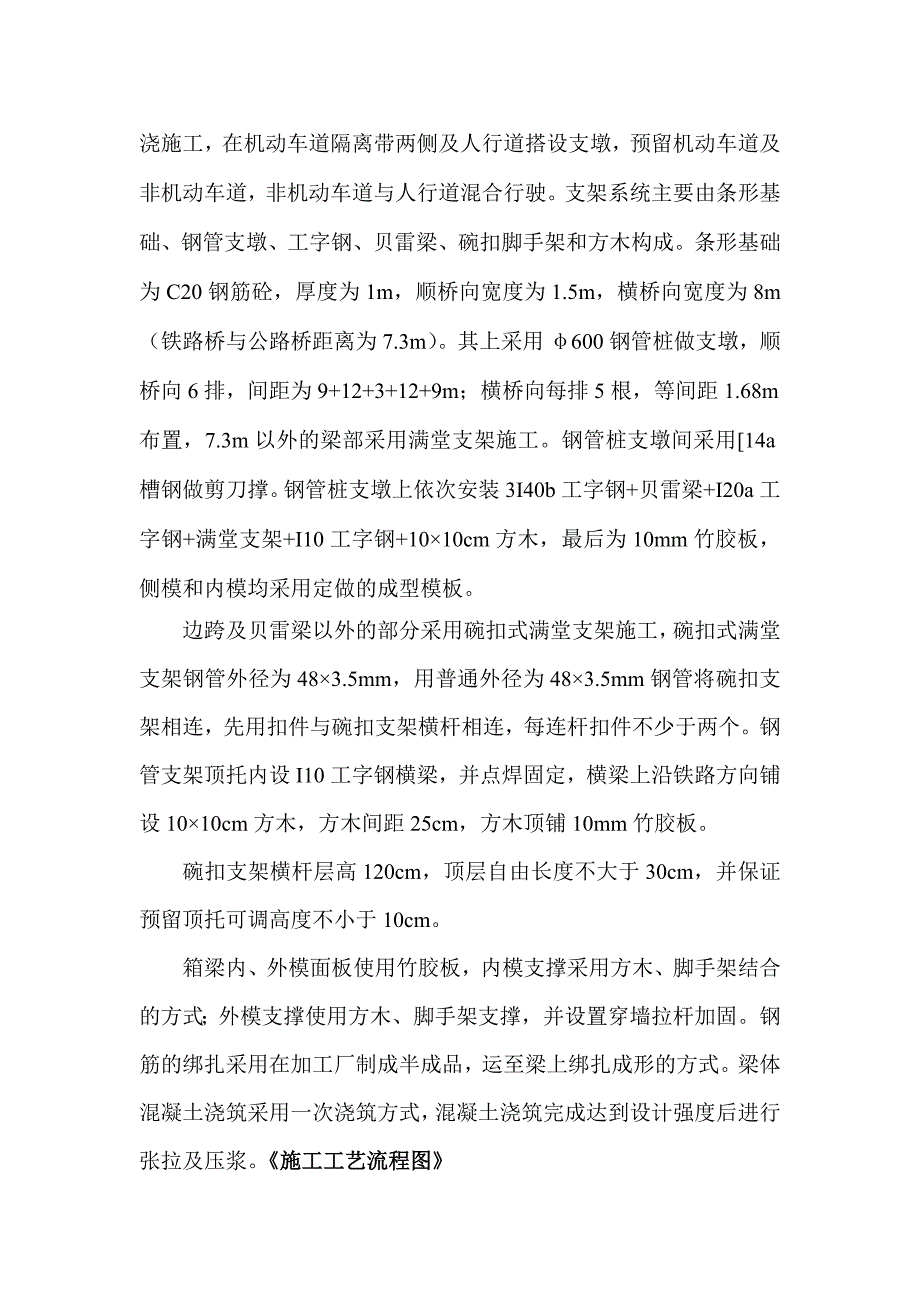 沪宁城际站前某标支架现浇连续梁施工方案.doc_第2页