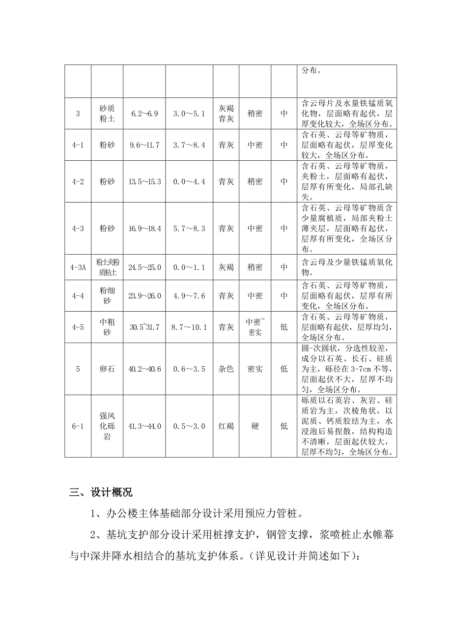 湖北某框剪结构办公楼深基坑及预应力管桩施工组织设计.doc_第2页